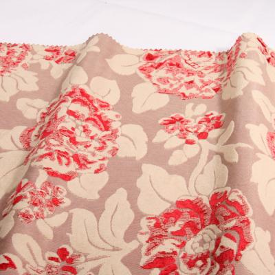 China Shrink-Resistant 100 Polyester Sofa Textile Jacquard Velvet With Metallic Yarn for sale