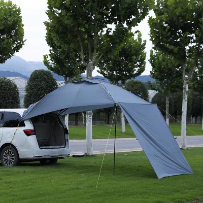 China Diagonal Bracing Type Car Side Awning Pull Out Tent Accessories Car Awning Sun Shelter Tent / Retraetable Tent Auto Tent for sale