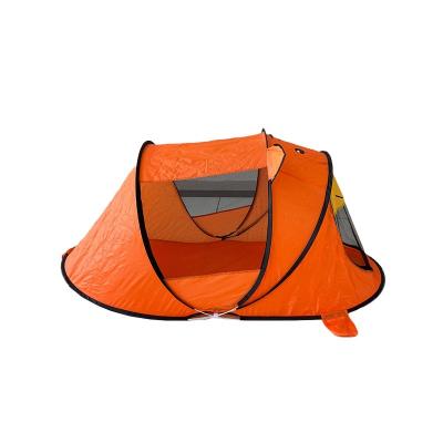 China Diagonal Tying Type Cute Animal Portable Tent Mosquito Repellent Polyester Baby Kids Bed Tent Foldable Kids Pop Up Play Tent for sale