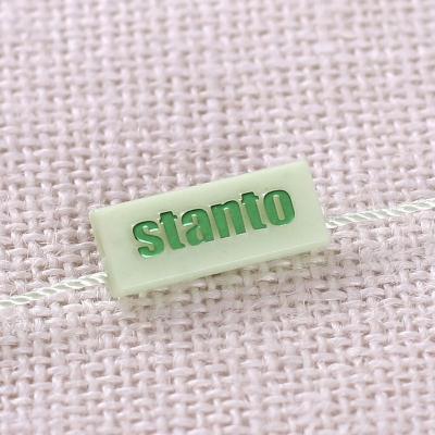 China Other Custom Clothing Tag String Seal Plastic Tag Rope for sale