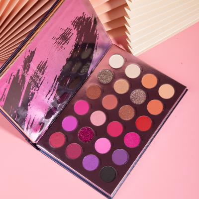 China Skyeycare Colored Dry Eye Shadow Palette Vegan Waterproof Colored White Eye Shadow Case for sale