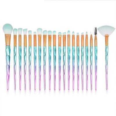 China Other Skyey 2020 Hot Selling 20pcs Care Sets Colorful Diamond Makeup Brushes Eye Makeup Brush Set for sale