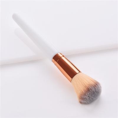 China Flat Cosmetic Brush Kit Custom White Luxury Make Up Brush 1/6PCS Logo Single Makeup Brushes Private Label Brush Set for sale