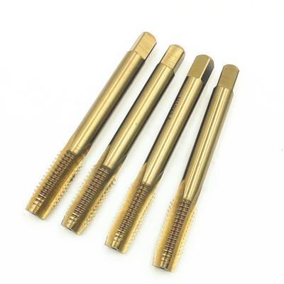 China Metal Working Thread Tapping M35 Cobalt Tap , Flat Point Taps for sale