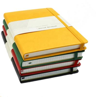 China OEM Colored Eco - Friendly Paper Cotton Velvet PU Leather Notebooks With Debossed Logo for sale