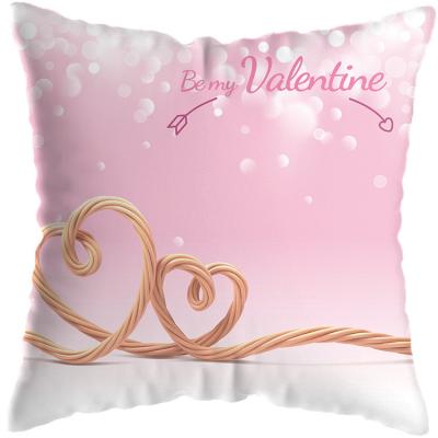 Κίνα Anti-Static Valentines Day Pillow Covers 18x18 Inch Valentines Day Decorations Farmhouse Decor Tile Cases Soft Home Cushion προς πώληση