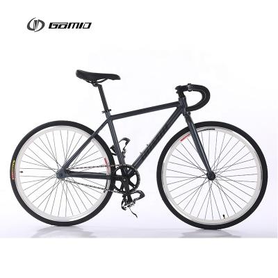 China GOMID Fixed Gear Bike Custom Track Bike 700C 26 Alumínio de liga de velocidade única Bicicletas Flip Flop Hub Gear Cycle Alloy à venda