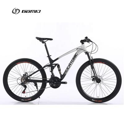 China Disc Brake and SHIMANO TZ500-7 Freewheel Bicicletas GOMID Soft Tail Mountainbike Four Link Bisiklet Full Suspension Bike for sale