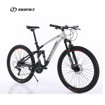 China GOMID Double Suspension Mountain Bike Bisiklet Four Link Gear Cycle Custom OEM Bicicletas Alloy Soft Tail Bicycle Alloy Frame for sale