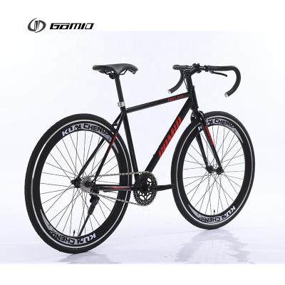 China GOMID flip flop hub de engranaje ciclo de engranaje fijo bicicleta de pista personalizada bicicleta KENDA neumático bisiklet bicicletas de velocidad única bicicleta de carreras en venta