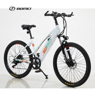 Cina Bici elettrici in lega di alluminio EMTB ad alta capacità con sospensione a forcella in vendita