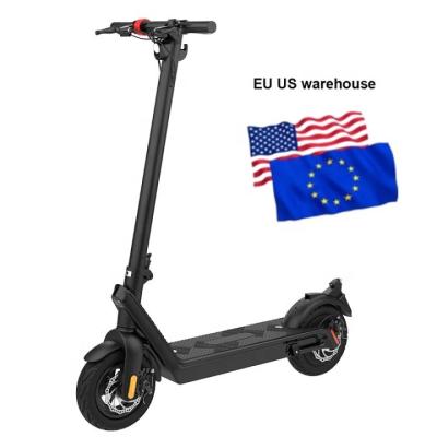 China X9 E-scooter Folding Electric Scooter 16.5Ah 850w 10inch Long Range Motorcycle Charger DC42V/2A Waterproof level IP54 EU US Warehouse for sale