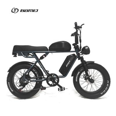 China Rear Hub Motor GOMID Electric Bike 1000W Affordable and Stylish Full Suspension E-Bike with High Capacity Lithium Battery for sale