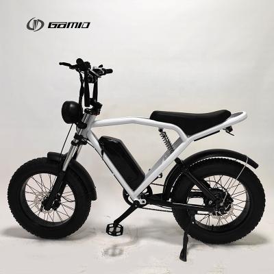 Cina City Bike elettrica 500w 48v Fat Tire Ebike Mtb E-Bike Full Suspension Off Road Motorcycle in vendita