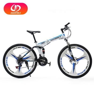 China Black Silver Disc Brake Carbon Steel 20 24 26 Inches Mountain Bicycle Folding Mtb Mountain Bike for sale