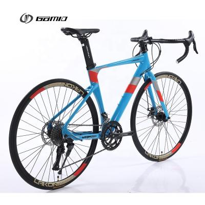 China GOMID Alloy Roadbike for Adults Man Simulated Carbon Fiber Gear Cycle Racing Bike 700c Road Bike Custom Road Bicycle Bisiklet for sale