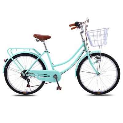 China Handlebar Grip Soft Color Matching Ladies Bike 20 24 Inches Women Children Bicycle for sale