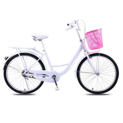 China Soft Color Matching Handlebar Grip City Bike For Women Retro Fresh Style for sale