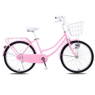 Chine Lady 20 24 pouces vélo femmes vélo de ville vélo de ville avec une selle de couleur confortable à vendre