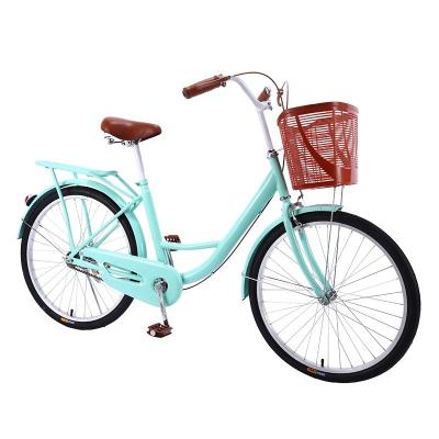 China Süßigkeiten Makaron Farbe 26 Fahrrad Frauen City Lady Bike Nutzfahrrad Ladies City Bike zu verkaufen