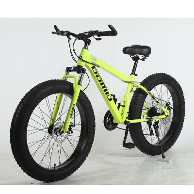 China Fatbike Customizable Cruiser Snow Mountain Cycle Bicycle Beach Bikes carbon steel Fork Material 25kg 30-inch All Terrain for sale