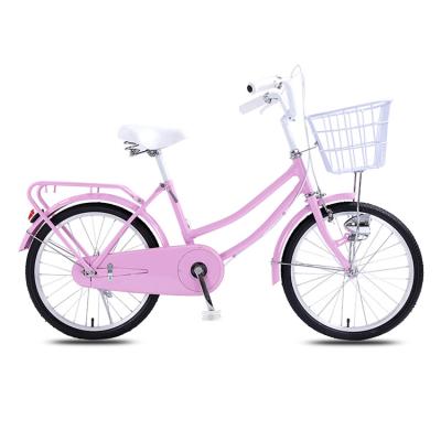 China 20 24 Inches Portable Girls Bicycle Women Ladies High Carbon Steel City Bike Foldable No for Children Kids' Bike 15KG for sale