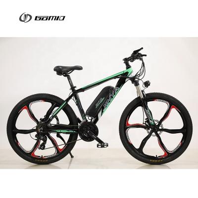 Cina 36V e-Bike Legatura di alluminio Electric Mountain Bike eMTB Bicicleta con batteria al litio ad alta capacità e tempo di ricarica veloce in vendita