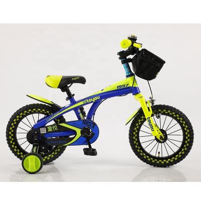 China 14 16 18 Zoll angepasstes Kinderrad mit Nylon-Textilkorb und hochsprungigem bequemen Sattel zu verkaufen