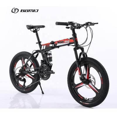 Chine GOMID 20 pouces enfants mountainbike vélo à suspension complète vélo personnalisé vélo à engrenages pour enfants pliable à vendre