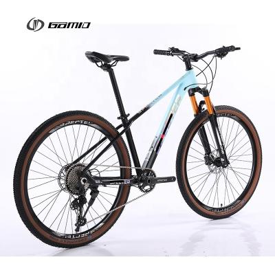 China Wire-Controlled Air Lockable Fork Mountain Bike for Man Aluminium Alloy Frame Custom Bicicleta Shimano 12-Speed Groupset for sale