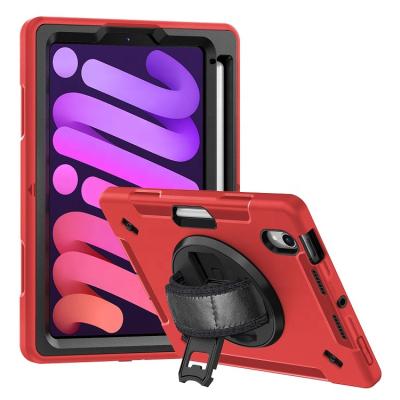 China 3-Layer Protective Case For iPad Mini 6 8.3 Inch Tablet Case, Military Grade Rugged Tablet Cover Case For iPad Mini 6 2021 for sale