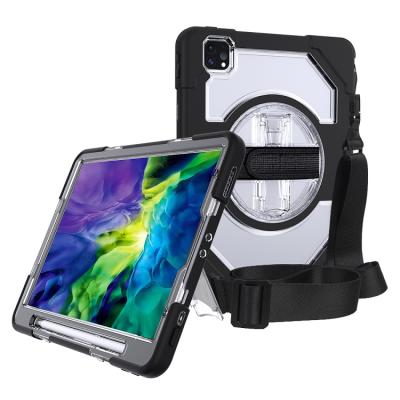 China Silicon For iPad Air 10.9 Case With Stand 10.9 Inch Shockproof Silicone Rugged Tablet Case 2020 for sale