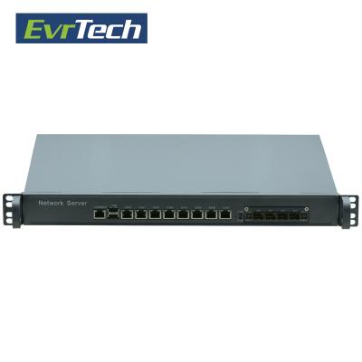 China Standard LGA1150 1U Network Security Computer with 8*LANs and 2/4*SPF 1U4160G Connector for sale