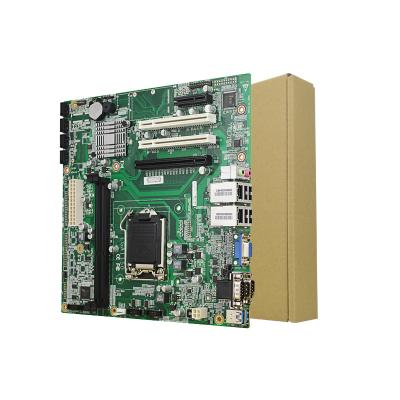 China 1150 processor with max 14COM and 12 USB micro-ATX industrial desktop motherboard lga socket support haswell/broadwell H81 for sale