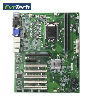 China Desktop low cost embedded atx lga 1155 motherboard with B75 chipset support 5*PCI and 6*COM for sale