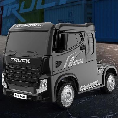 China Ride On Toy ACTROS TRUCK Licensed 12V Kids Electric Truck Ride On Car With Remote Control For Kids To Drive for sale