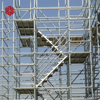 China Modern Galvanized For Construction Wedge Ring Lock Scaffolding Tower Ringlock Scaffolding Southeast Asian Market for sale