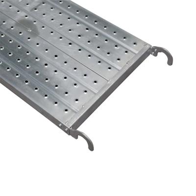 China Industrial Galvanized Steel Plank View Accessory 5ft System Scaffold Steel Plank for sale