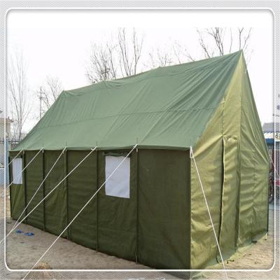 China Tienda militar del ejército del poliéster impermeable persona 2 - 40 resistentes con el marco de acero en venta