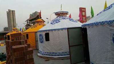 Cina Casa mongola della tenda di attività di festival con il tessuto della copertura di resistenza al fuoco di 4 strati in vendita