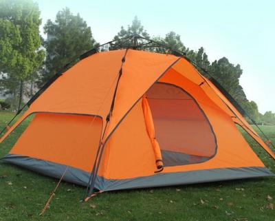 China 180T Polyester Fabric Foldable Camping Tent For Outdoor Leisure Activities for sale