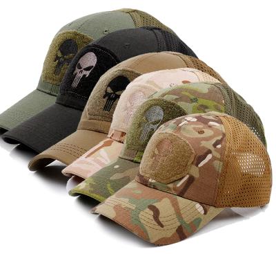 China Camouflage COMMON Tactical Baseball Military Style Covers Skull Hats For Men Outdoor Sports Baseball Caps Army for sale