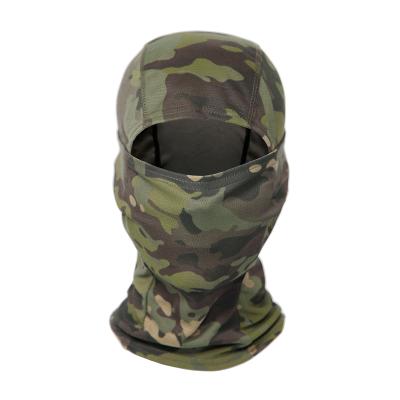 China 2021 Hot Sale Military Camouflage Fabric Face Guard Wholesale Tactical Face Guard Polyester Quick Dry Face Guard for sale