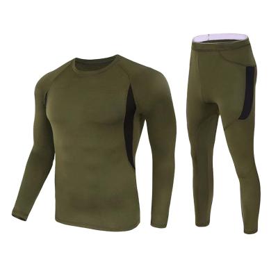 China Hot New Products Indoor Thermal Underwear QUICK DRY Set Men's Thermal Underwear Set for sale