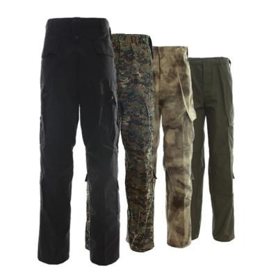 China Breathable Plus Size Tactical Pants Camouflage Pants For Men Cargo Pants Combat Chino Military Uniform Trousers for sale