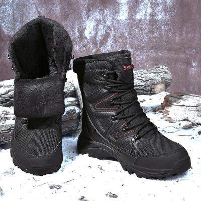 China 2021 Fashion Trend Factory Price New Winter Hot Selling Cheap Comfortable Outdoor Men Snow Boots for sale