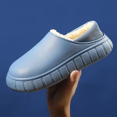 China Wholesale Fashion Trend Simple Comfortable Winter Warm Home Ladies Slippers For Women for sale