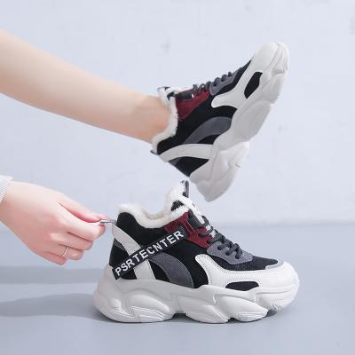 China 2021 Fashion Trend Hot Sale New Winter Women's Cheap Wearable Non-slip Comfortable Sneakers Sport Shoe Sports Shoes for sale