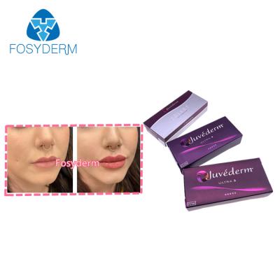 Китай Впрыска заполнителей губы Juvederm 2*1ml дермальным соединенная крестом Hyaluronic кисловочная для анти- вызревания продается