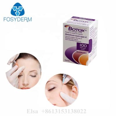 Chine Injectable Botox Allergène Toxine Botulinique Élimination des Rides 100iu Btx Poudre blanche à vendre